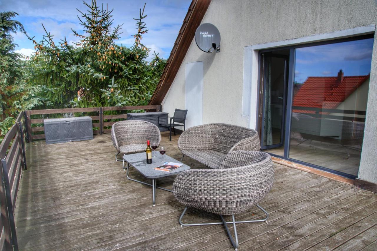 Ostseeferienhaus Oberes Apartment Mönkebude Екстериор снимка